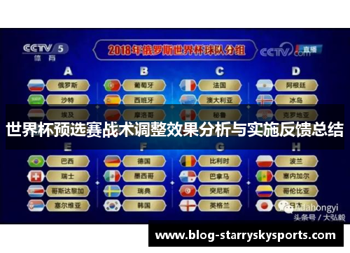 世界杯预选赛战术调整效果分析与实施反馈总结