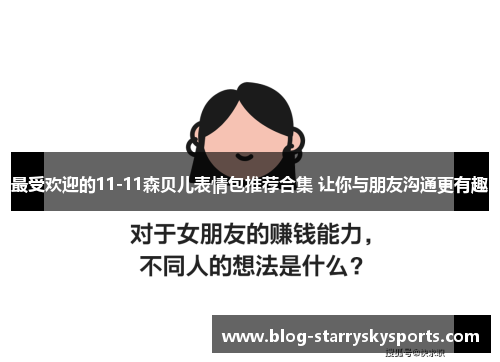 最受欢迎的11-11森贝儿表情包推荐合集 让你与朋友沟通更有趣
