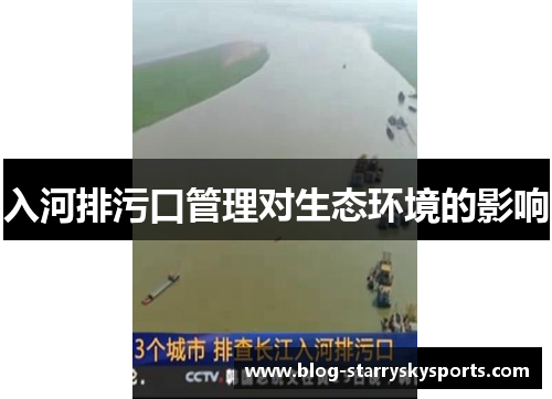 入河排污口管理对生态环境的影响